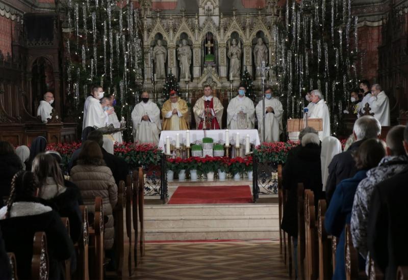 U sarajevskoj Katedrali Srca Isusova održana misa božićnog bdijenja